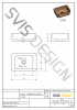 S.V.I.S. Design UMYWALKA 50 CM NOVA BUK LAKIER PÓŁMATOWY NATURALNY